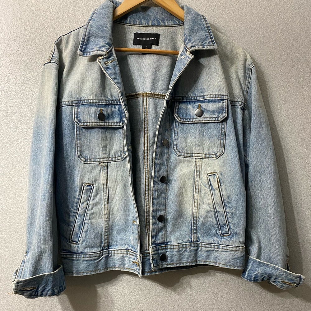 100% cotton, purchased @ Nordstrom Brand; Something Navy